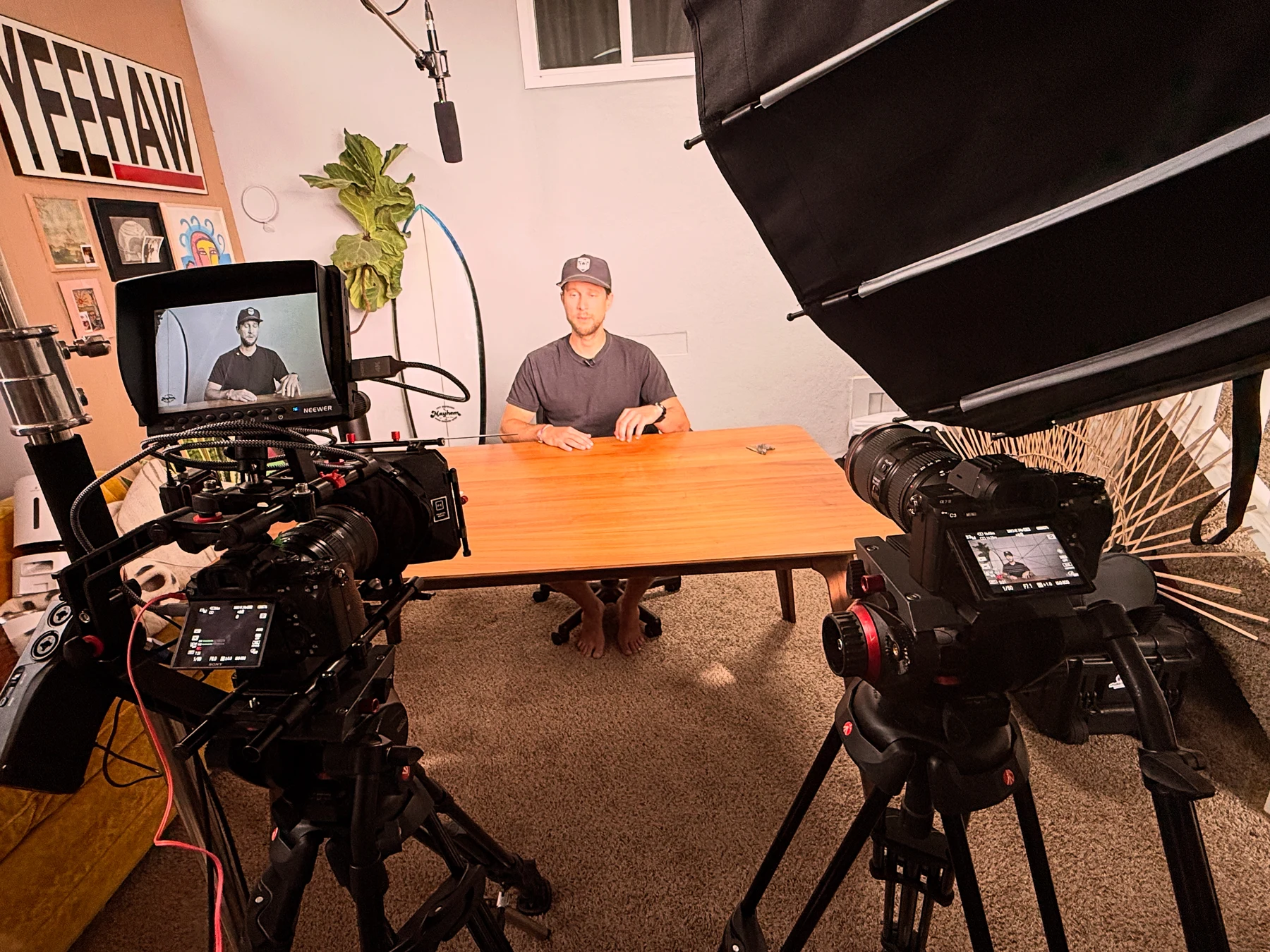 Stoking Fire interview production